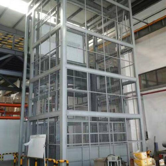 哈巴河导轨式升降平台货梯